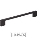 Jeffrey Alexander 160 mm Center-to-Center Matte Black Square Sutton Cabinet Bar Pull 635-160MB-10